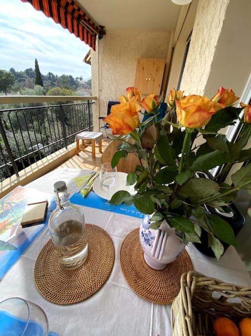 Logement Cosy, Situe Entre Ciel Et Mer Vence Bagian luar foto